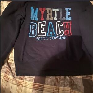 Myrtle Beach Navy Sweater